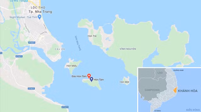 Can canh cong trinh khong phep o dao Hon Tam, lan danh thang vinh Nha Trang-Hinh-11