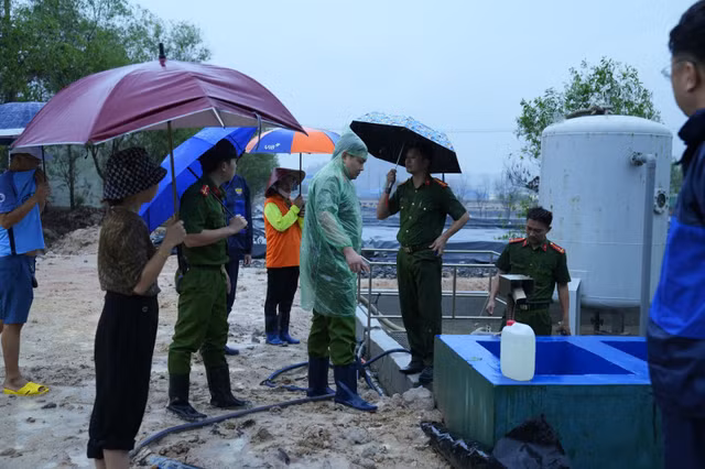 Cong ty TNHH Kbec Vina lien tuc xa thai ra moi truong, bi phat nang