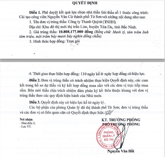 Vụ còn đường hơn 12 tỷ chưa đầy 1 km nhếch nhác: Công ty Thanh Quỳnh còn trúng dự án nào ở Bắc Ninh? - Hình 3 Vu con duong hon 12 ty chua day 1 km nhech nhac: Cong ty Thanh Quynh con trung du an nao o Bac Ninh?-Hinh-3
