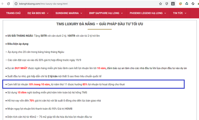 Dính nhiều sai phạm, TMS Luxury Đà Nẵng có được cấp 'sổ hồng' condotel? - Hình 4 Dinh nhieu sai pham, TMS Luxury Da Nang co duoc cap 'so hong' condotel?-Hinh-4