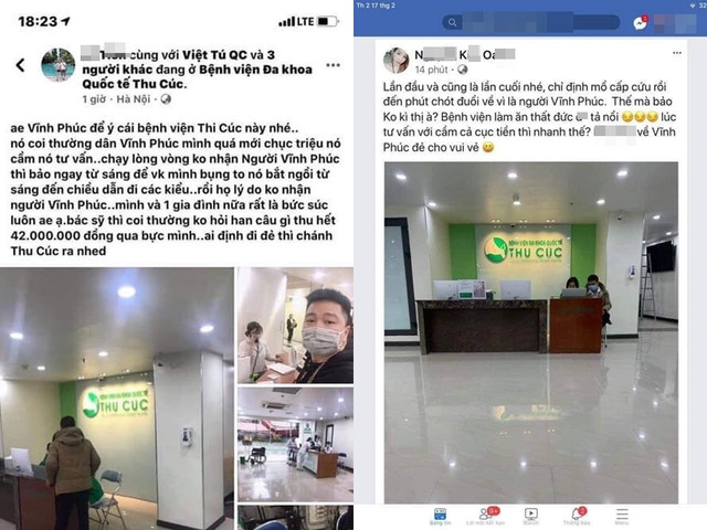 Thực hư chuyện Bệnh viện Thu Cúc bị tố kỳ thị sản phụ Vĩnh Phúc Thuc hu chuyen Benh vien Thu Cuc bi to ky thi san phu Vinh Phuc
