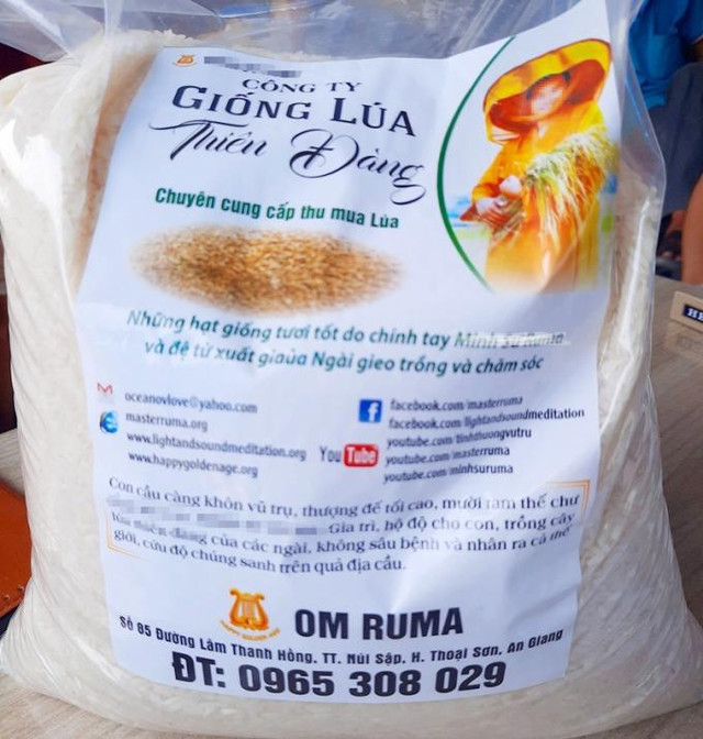 Sự thật về “ông chủ” giống lúa Thiên Đàng” quảng cáo ăn vào... chữa được bệnh Su that ve “ong chu” giong lua Thien Dang” quang cao an vao... chua duoc benh