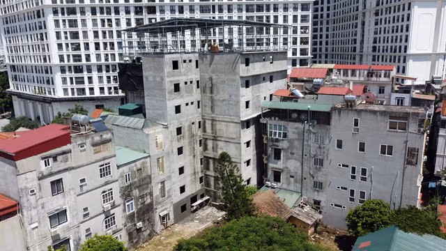 Loạt công trình cơi nới, có dấu hiệu vi phạm ở Mỹ Đình 1 - Hình 7 Loat cong trinh coi noi, co dau hieu vi pham o My Dinh 1-Hinh-7