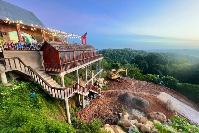 An Giang: Cận ảnh loạt homestay xây dựng trái phép trên núi Cấm An Giang: Can anh loat homestay xay dung trai phep tren nui Cam