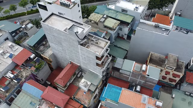 Loat cong trinh, chung cu mini co dau hieu vi pham o Ha Noi-Hinh-8