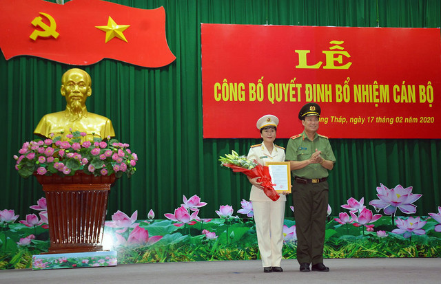 Chan dung nu Pho giam doc Cong an dau tien cua Dong Thap-Hinh-2