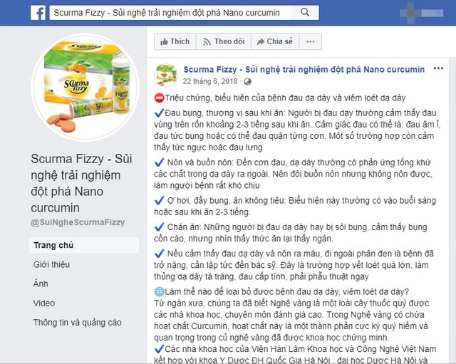 Co nen tay chay TPCN Scurma Fizzy map mo, lua dao khach hang?