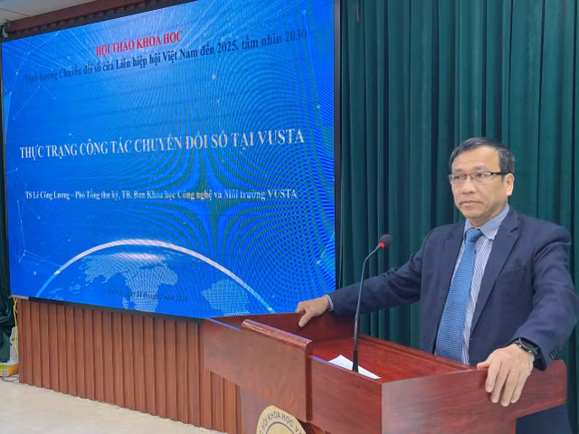 VUSTA uu tien so hoa du lieu cho chuyen doi so