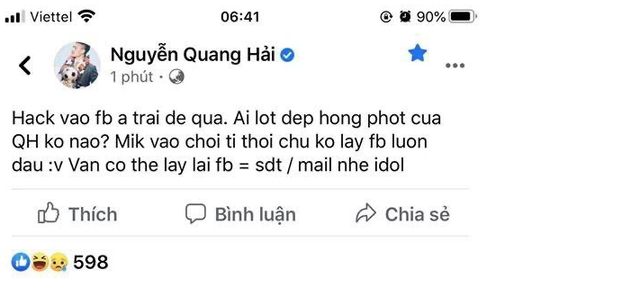 Quang Hai lo tin nhan la ke chan rau, Huynh Anh noi khong the thong cam-Hinh-2