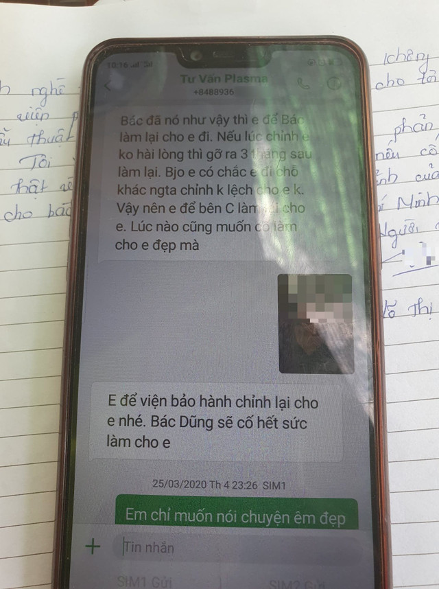 Viện phẫu thuật thẩm mỹ Plasma bị tố phẫu thuật hỏng mũi, phủ nhận trách nhiệm Vien phau thuat tham my Plasma bi to phau thuat hong mui, phu nhan trach nhiem