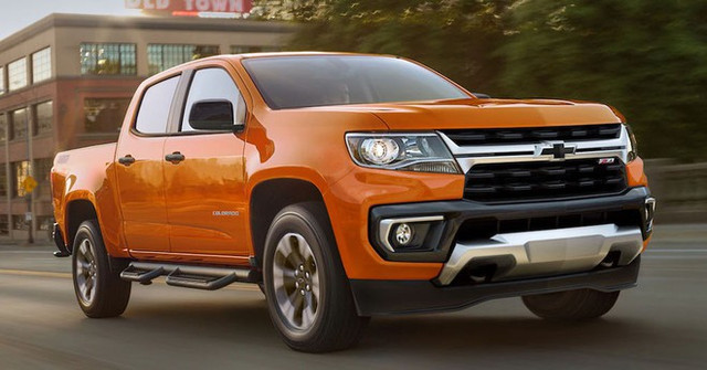Cận cảnh Chevrolet Colorado 2021 cải tiến ngoại hình bắt mắt Can canh Chevrolet Colorado 2021 cai tien ngoai hinh bat mat