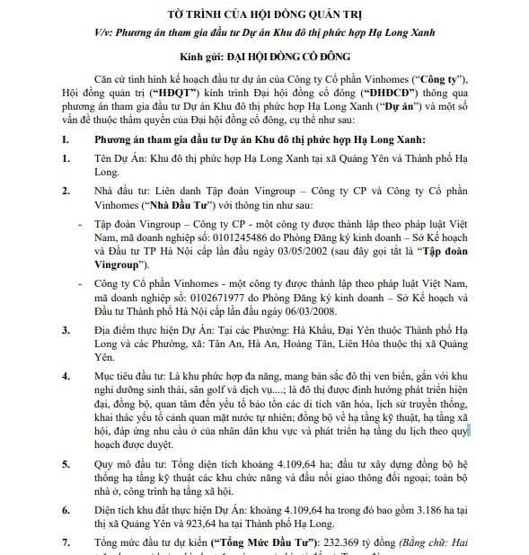 Tỷ phú Phạm Nhật Vượng làm vụ lớn 10 tỷ USD ở Hạ Long Ty phu Pham Nhat Vuong lam vu lon 10 ty USD o Ha Long