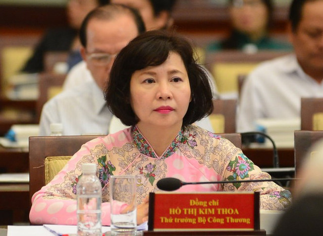 Truy nã cựu Thứ trưởng Bộ Công Thương Hồ Thị Kim Thoa Truy na cuu Thu truong Bo Cong Thuong Ho Thi Kim Thoa