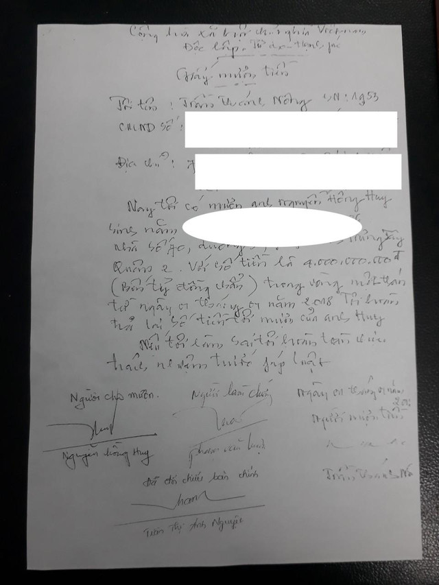 Vay hơn 3 tỷ đồng, 2 năm sau cặp vợ chồng phải trả 10 tỷ đồng Vay hon 3 ty dong, 2 nam sau cap vo chong phai tra 10 ty dong