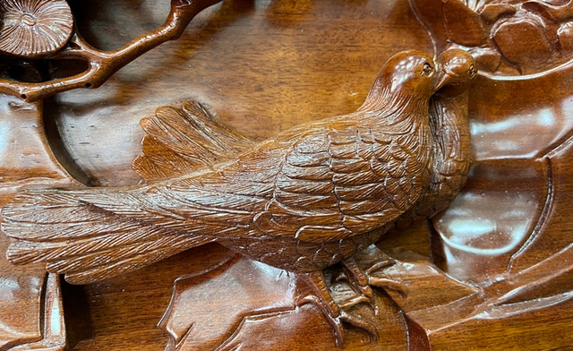 Chi tiet buc tranh go 'bach dieu hoan ca' tien ty bac ty cua nghe nhan Bac Ninh-Hinh-5