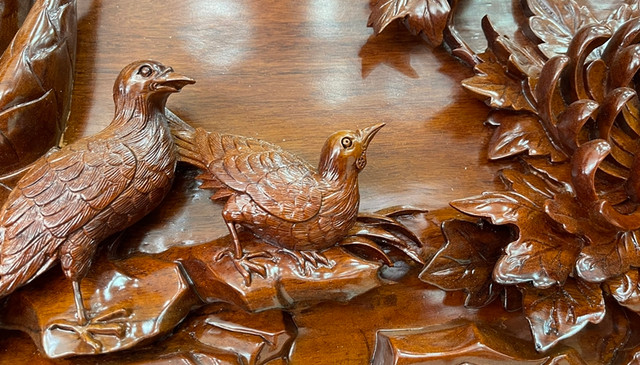 Chi tiet buc tranh go 'bach dieu hoan ca' tien ty bac ty cua nghe nhan Bac Ninh-Hinh-8