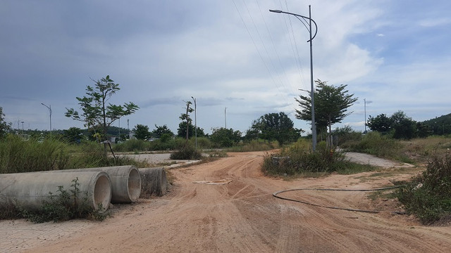 Dự án khu dân cư trục đường Mỹ Trà - Mỹ Khê làm 9 năm chưa xong Du an khu dan cu truc duong My Tra - My Khe lam 9 nam chua xong