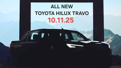 Toyota Hilux 2026 thế hệ mới tung ảnh ‘nhá hàng’ trước ngày ra mắt
