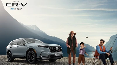 Honda CR-V e:HEV 2026 nâng cấp sắp ra mắt, dự kiến từ hơn 1 tỷ đồng