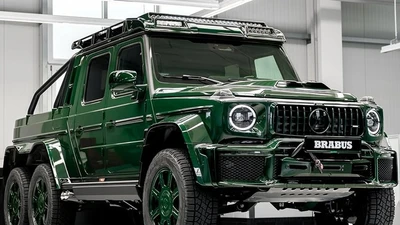 Chi tiết Mercedes-AMG G63 độ Brabus XLP 800 6x6 Adventure "hàng khủng"