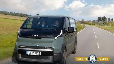 Xe điện Kia PV5 gây bất ngờ khi chạy tới 693 km/sạc