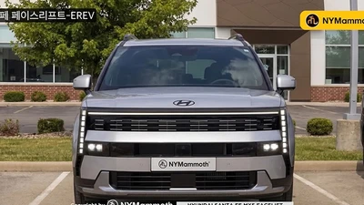 Thiết kế mới của Hyundai SantaFe 2027, có thể bỏ đèn hậu gây tranh cãi 