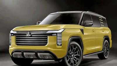 Mitsubishi Pajero thế hệ mới lộ thiết kế cực ngầu, dân chơi SUV háo hức