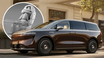 Luxeed V9 của Huawei là mẫu xe đầu tiên có túi khí dạng mũ bảo hiểm