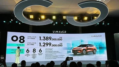 Ra mắt Lynk & Co 08 từ 1,2 tỷ tại Việt Nam, chạy tới 1.400km