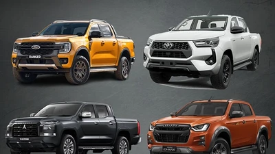 Doanh số xe bán tải tháng 10/2025 tại Việt Nam, Toyota Hilux tăng trưởng