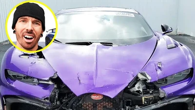 Bugatti Chiron Pur Sport gặp tai nạn, chi phí sửa gây “choáng váng”