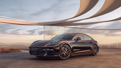 Chiếc Porsche Panamera Turbo độc nhất cho đại gia mê rượu sâm panh và xì gà