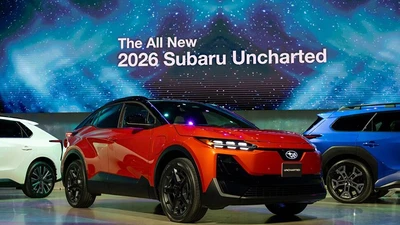 Ra mắt Subaru Uncharted 2026 - SUV điện giá mềm, sạc đầy chạy gần 500km