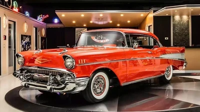 Chevrolet Bel Air đời 1957 cổ điển "gây sốt" giới đại gia hơn xe hiện đại