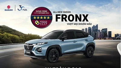 Suzuki Fronx đạt 5 sao ASEAN NCAP, dẫn đầu phân khúc về công nghệ an toàn