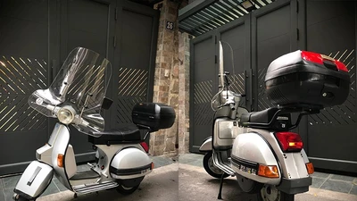 Vespa PX150E 1995, xe cổ 30 năm tuổi bán 170 triệu ở Hà Nội