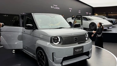 Tận thấy Honda Super-ONE Prototype - chiếc "xe xanh độc nhất vô nhị"