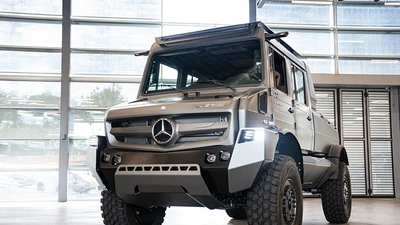 Mercedes-Benz special trucks ra mắt Unimog - xe địa hình siêu sang, siêu dị