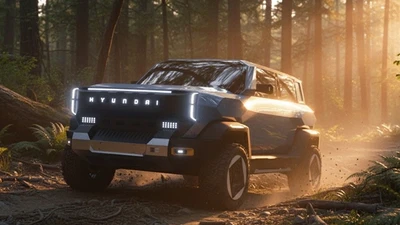 Hyundai Nubra - SUV địa hình mới lạ mắt, cơ bắp và đầy tham vọng