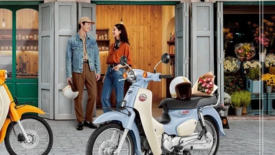 Chi tiết Honda Super Cub Fujisan Limited Edition đặc biệt giá 43,4 triệu đồng