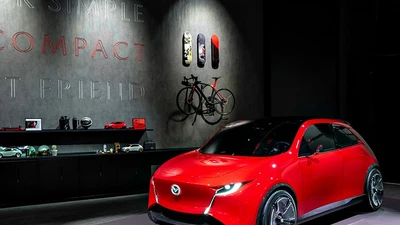 Mazda Vision-X Compact - xe mini điện có thể đọc cảm xúc người lái