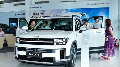 Hyundai SantaFe giảm sâu cuối năm, bản VIN 2024 giảm hơn 200 triệu đồng