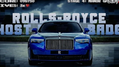 Rolls-Royce Ghost Gamer - “cỗ máy game siêu sang” phong cách 8-bit