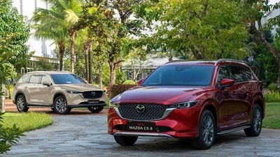Loạt xe Mazda đồng loạt giảm giá, CX-5 và CX-8 ưu đãi cao nhất