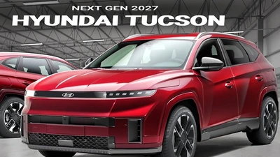 Hyundai Tucson 2027 lộ diện, sắc nét và vuông vức hơn