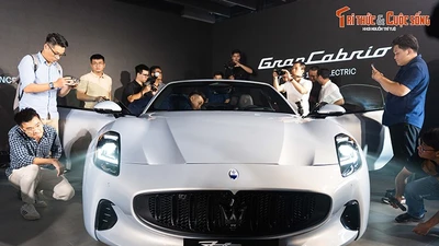 Ra mắt Maserati GranCabrio Folgore tại Việt Nam, giá 13,314 tỷ đồng