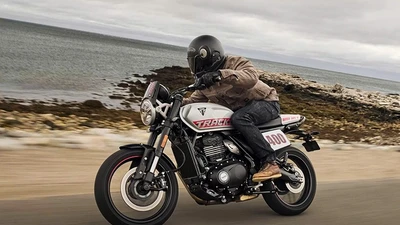 Hãng xe Triumph ra mắt môtô giá rẻ Tracker 400 2026 mới