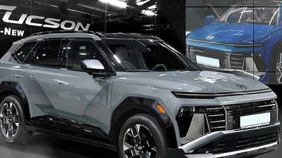Xem trước thiết kế mẫu xe SUV Hyundai Tucson 2027 thế hệ mới 