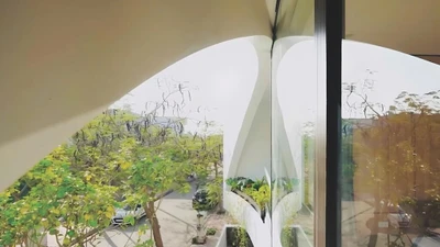 Ngôi nhà độc đáo lấy cảm hứng từ thiên nhiên