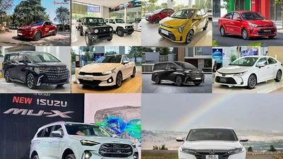 Top 10 mẫu ôtô ế ẩm thị trường Việt Nam tháng 12/2025